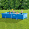 Каркасный бассейн INTEX Rectangular Frame 28274, 450×220×84 см, с фильтр-насосом