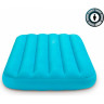 Детский надувной матрас INTEX 66803, флок 88×157×18 см (3–10 лет)